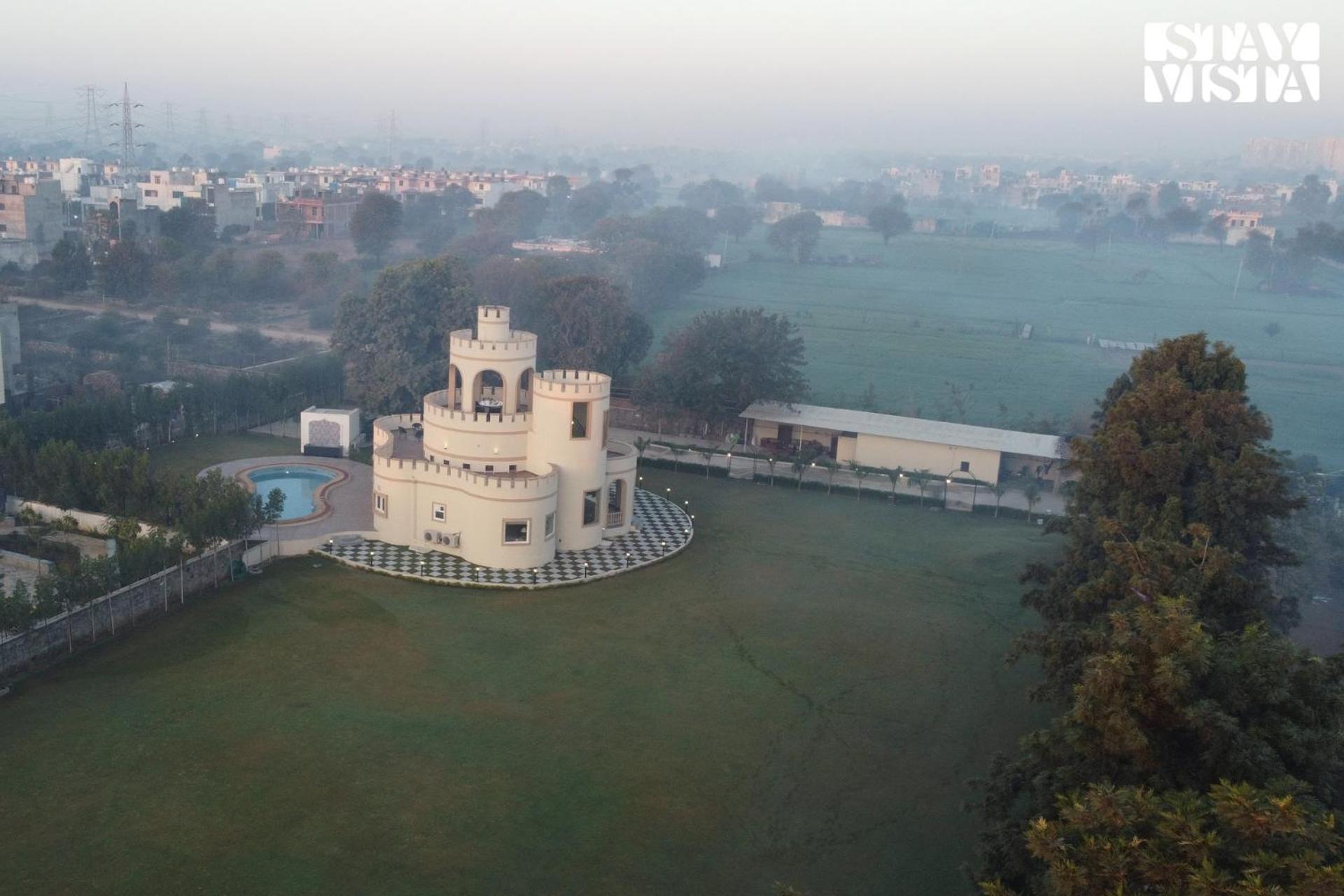 Stayvista'S Mystic Castle With Terrace, Swimming Pool, Lawn With Gazebo Jaipur Exterior foto